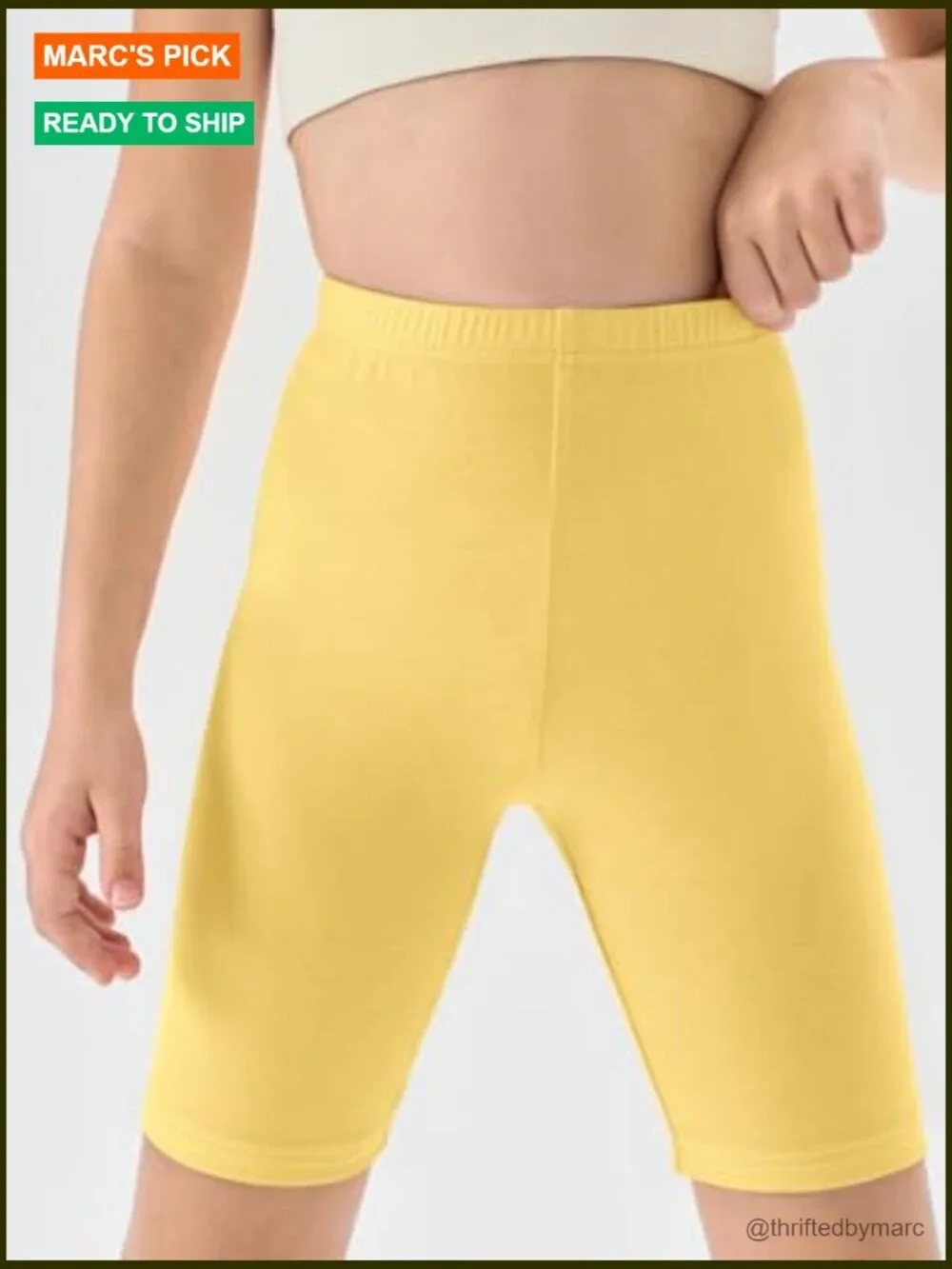 Girls Bike Shorts Athletic Volleyball Under Dress Dance Leggings 5-14 Years